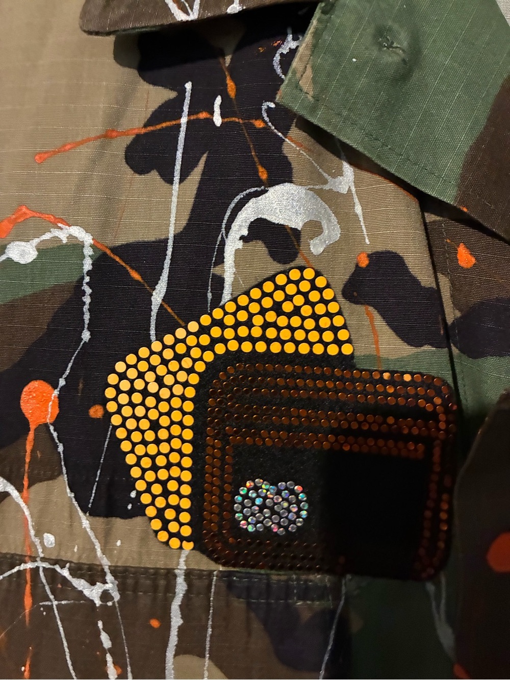Upcycled Crafter Camo jacket - Picture 5 of 14